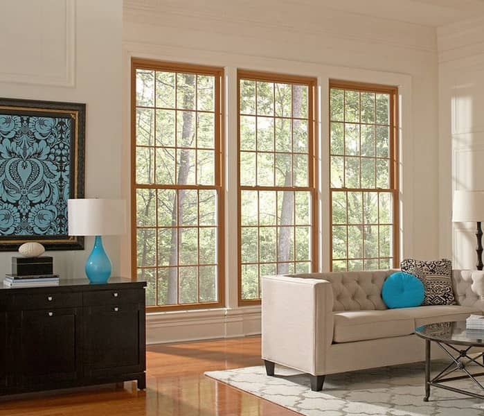 Energy efficient replacement wood windows 