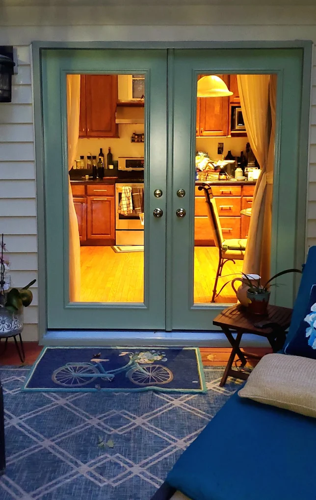 New replacement exterior doors on a Baltimore,
