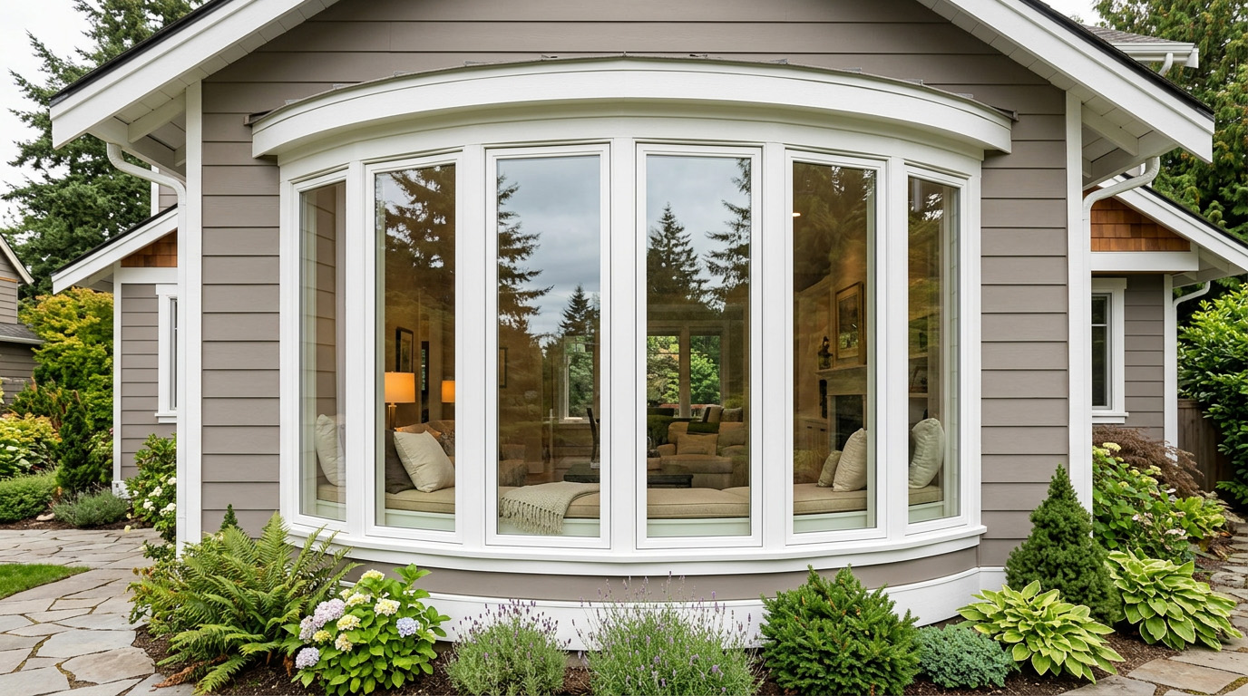 Bow Windows replacement windows in Greenville, SC