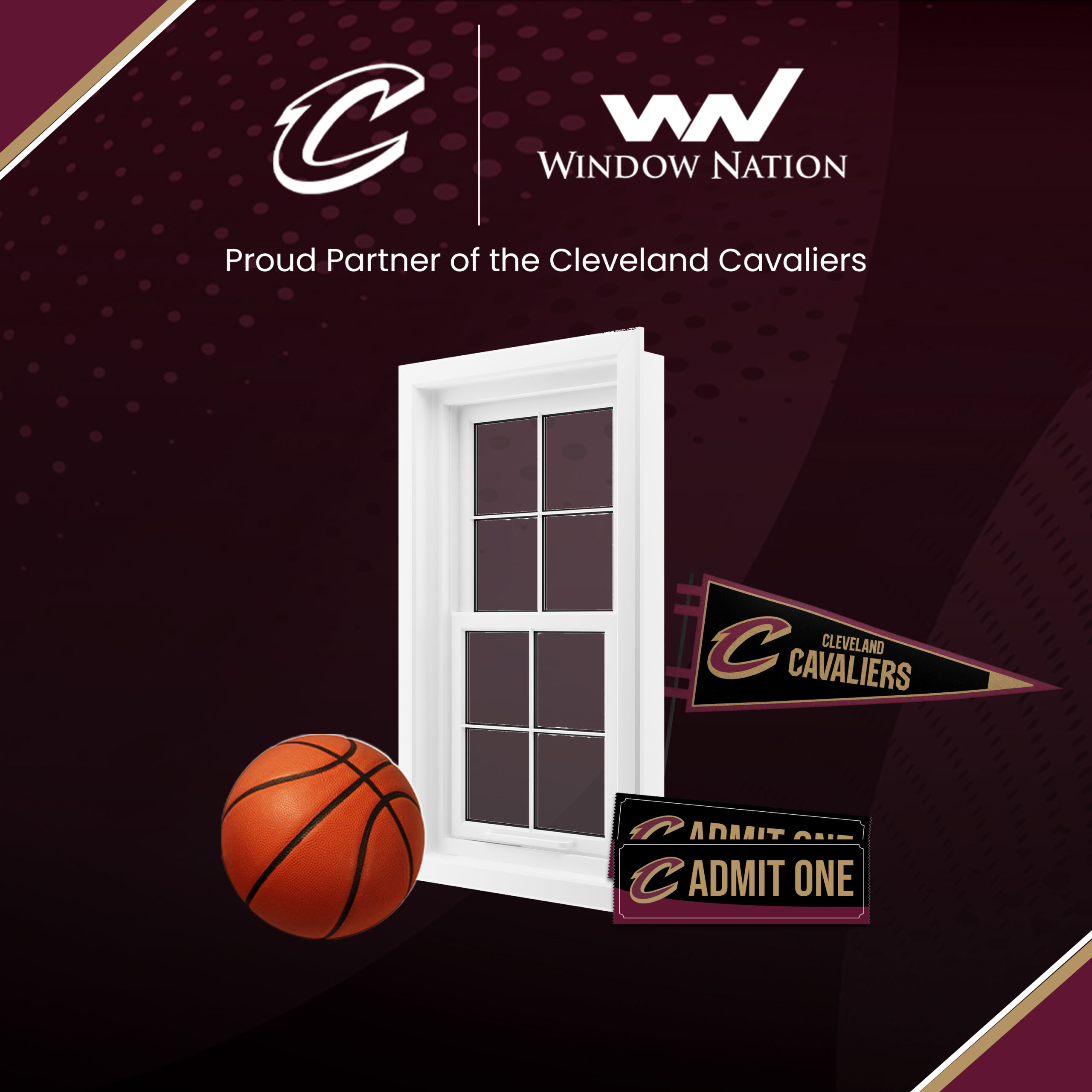Proud partner of the Cleveland Cavs