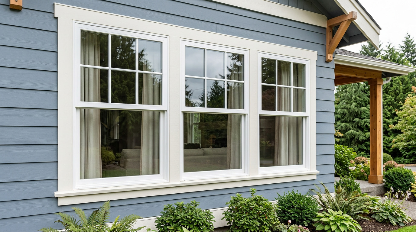 New Double Hung Windows in Seattle, WA