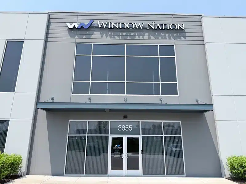 an exterior view of the home office of Window Nation St. Louis