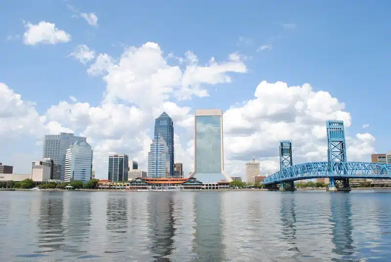 View of downtown Jacksonville
