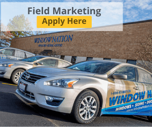 Field Marketing Jobs Callout for open job opportunities at Window Nation