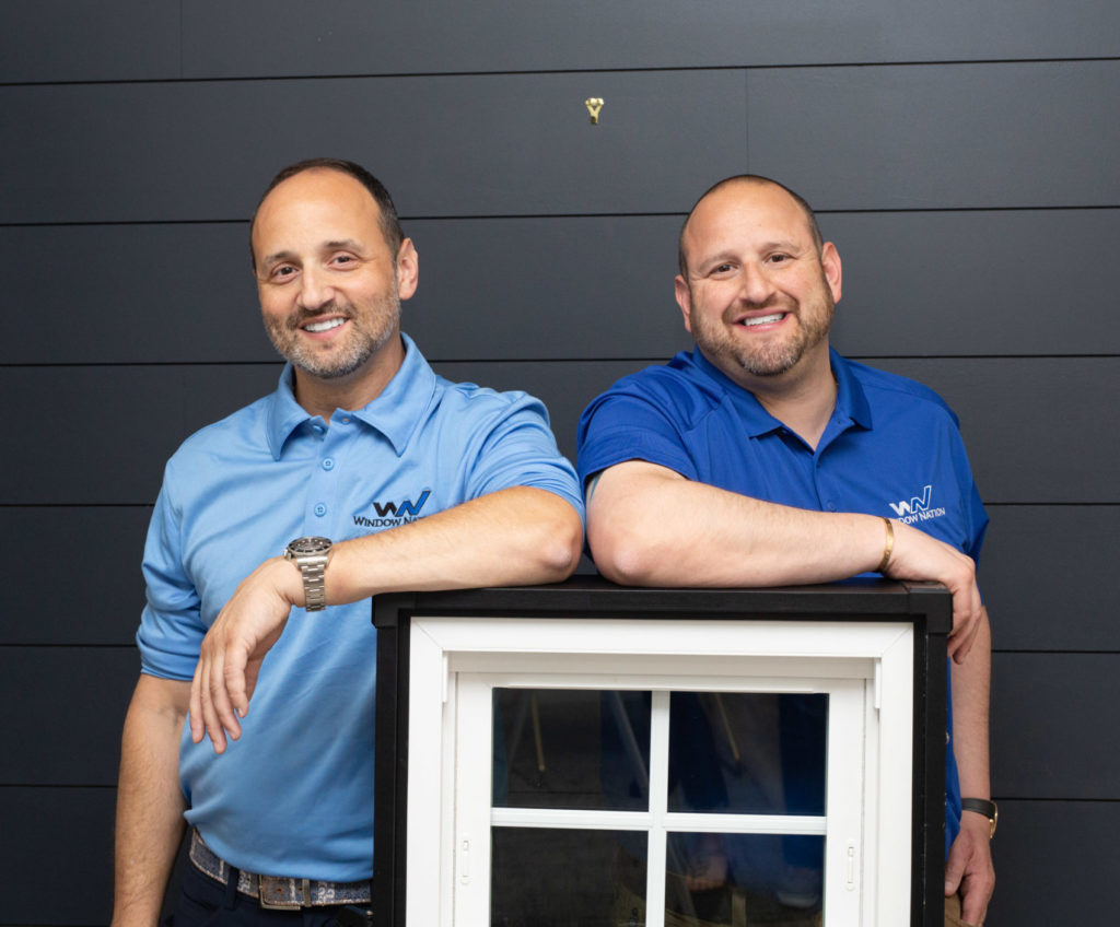 Harley and Aaron Magden, CEO and President, Founders of Window Nation