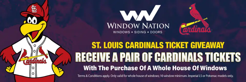 Window Nation. Official Partner of the Cardinals-mobile version