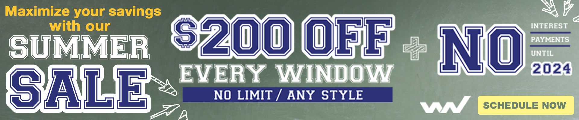 Window Nation Replacement Windows June Offer, Get $200 Off Every Window Style 1920x400
