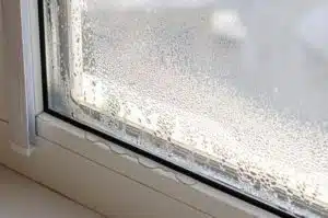 window leaking with condensation